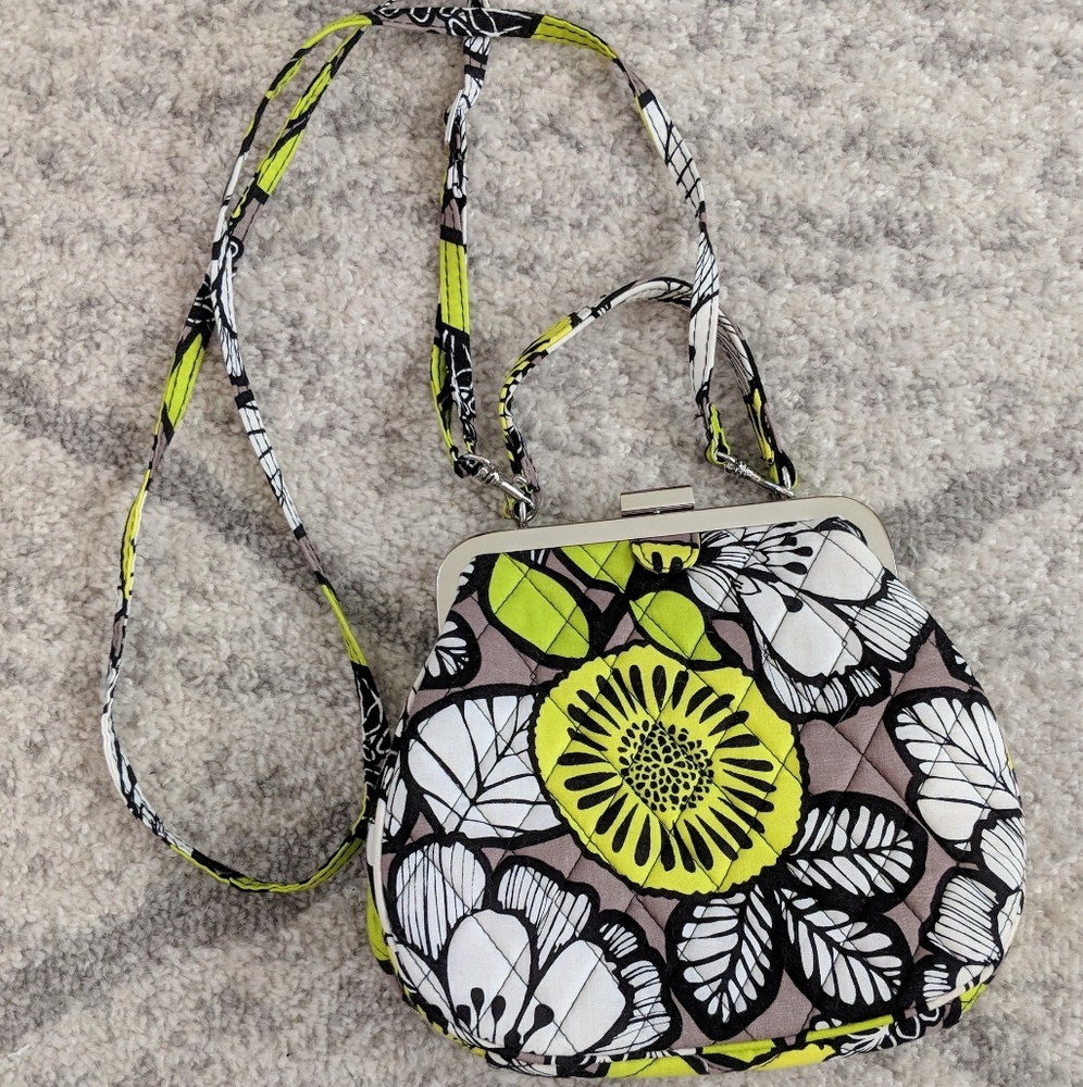 Vera Bradley small saddle crossbody